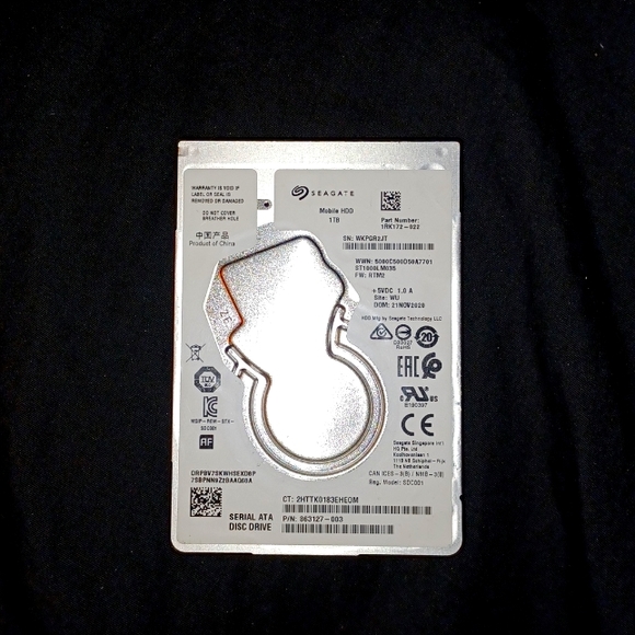 Seagate ST1000LM035 1RK172-022 RTM2 7mm ZDE 1TB 2.5" HDD 2019 Thailand - Picture 1 of 1